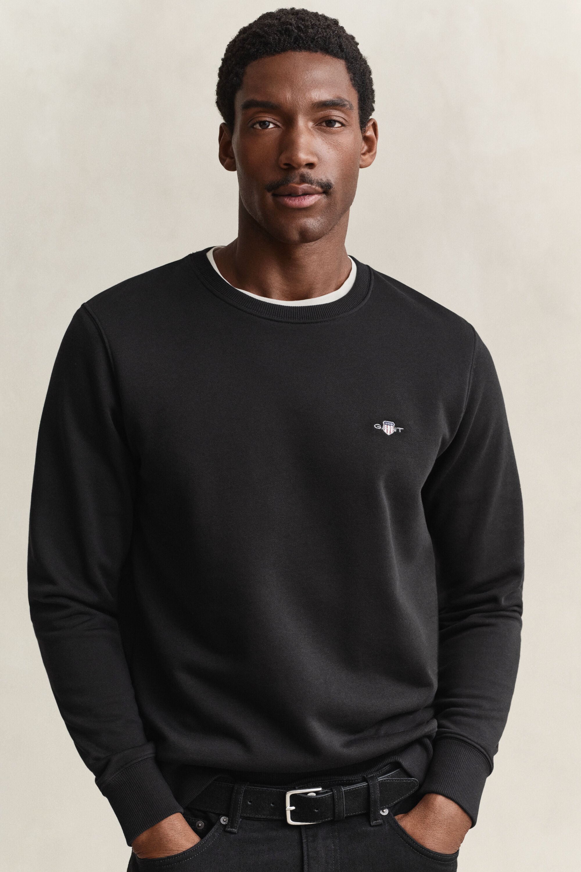 Shield sweatshirt med crewneck
