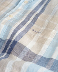 Regular fit kort&aelig;rmet skjorte af madrash&oslash;r