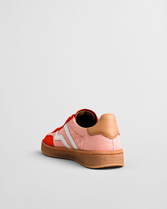 Cuzima satin- og ruskindssneakers