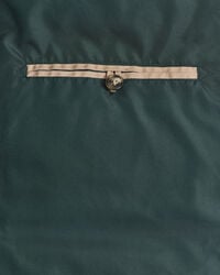 Puffervest med mellemlag af dun