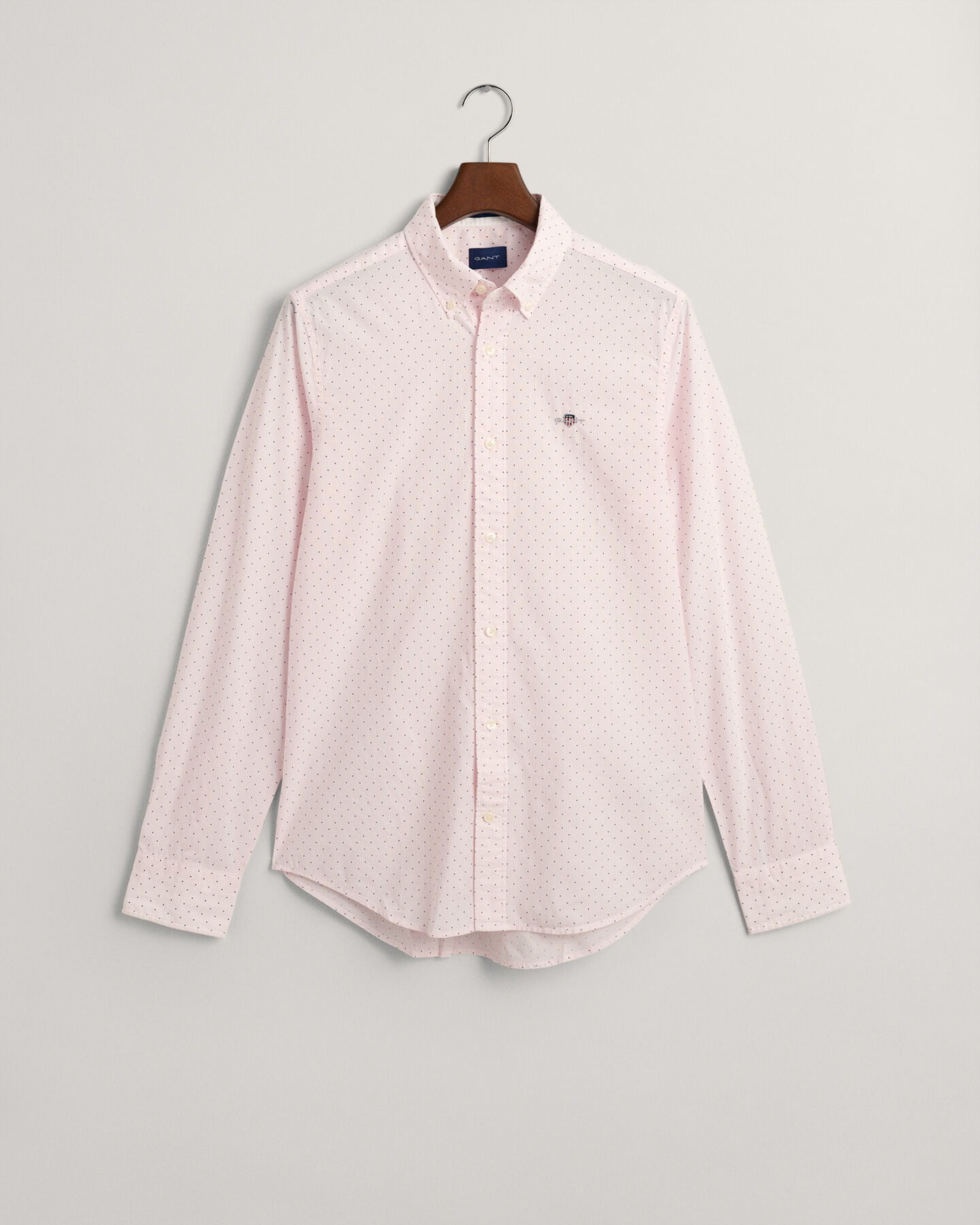 Slim fit banker prikket skjorte