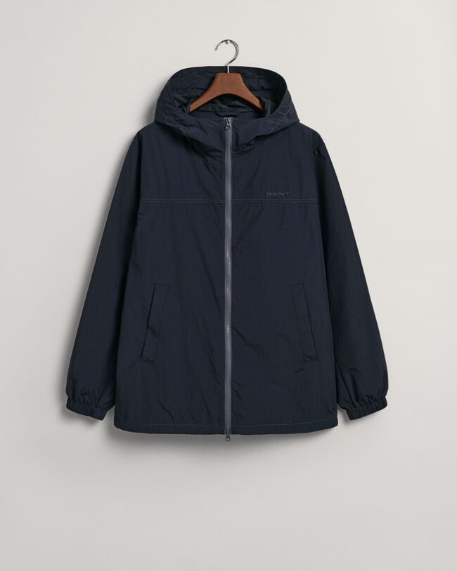 Let jakke med hætte