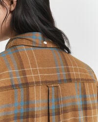 Oversized ternet skjorte