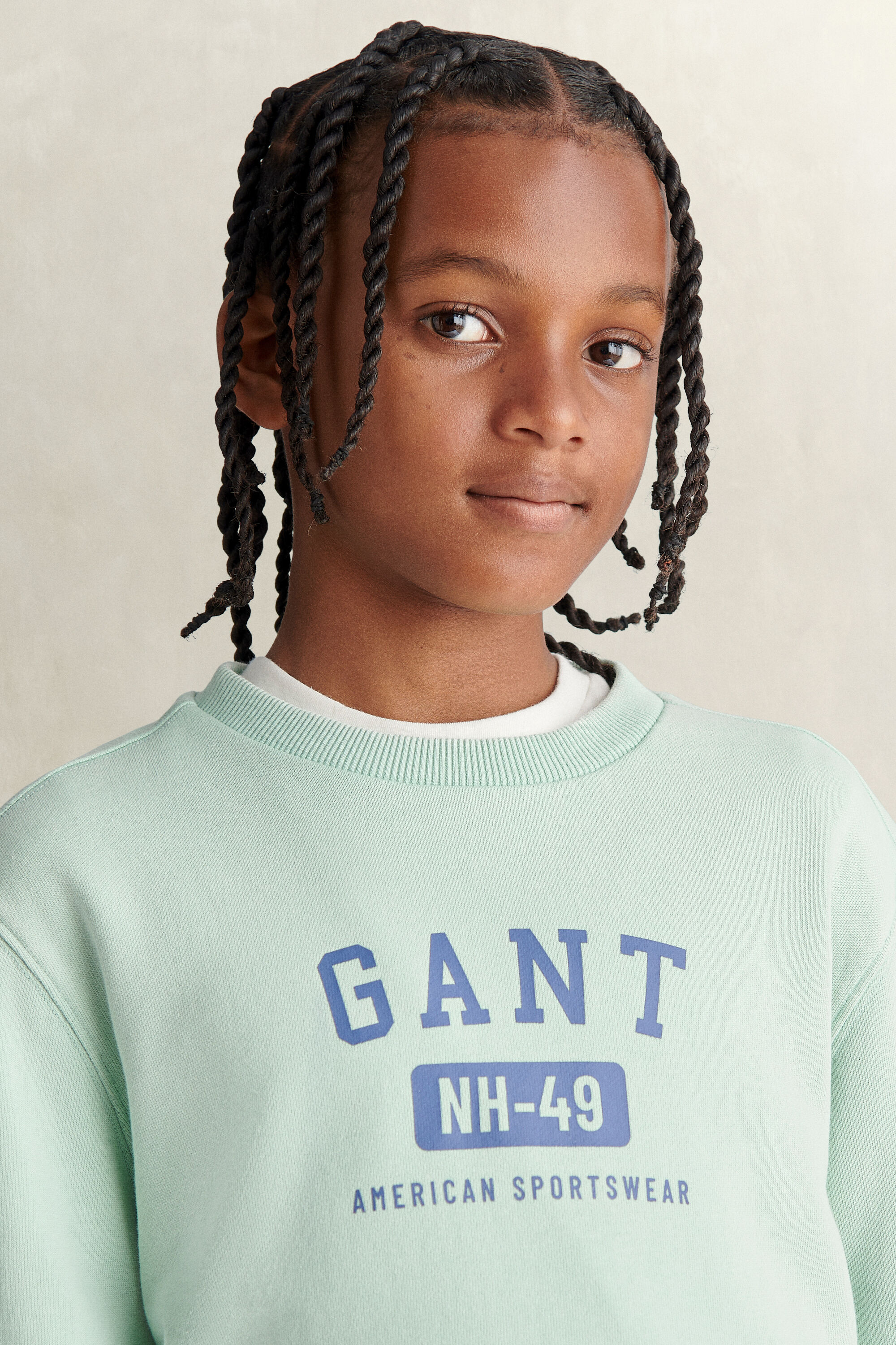 Teen Boys vasket sweatshirt