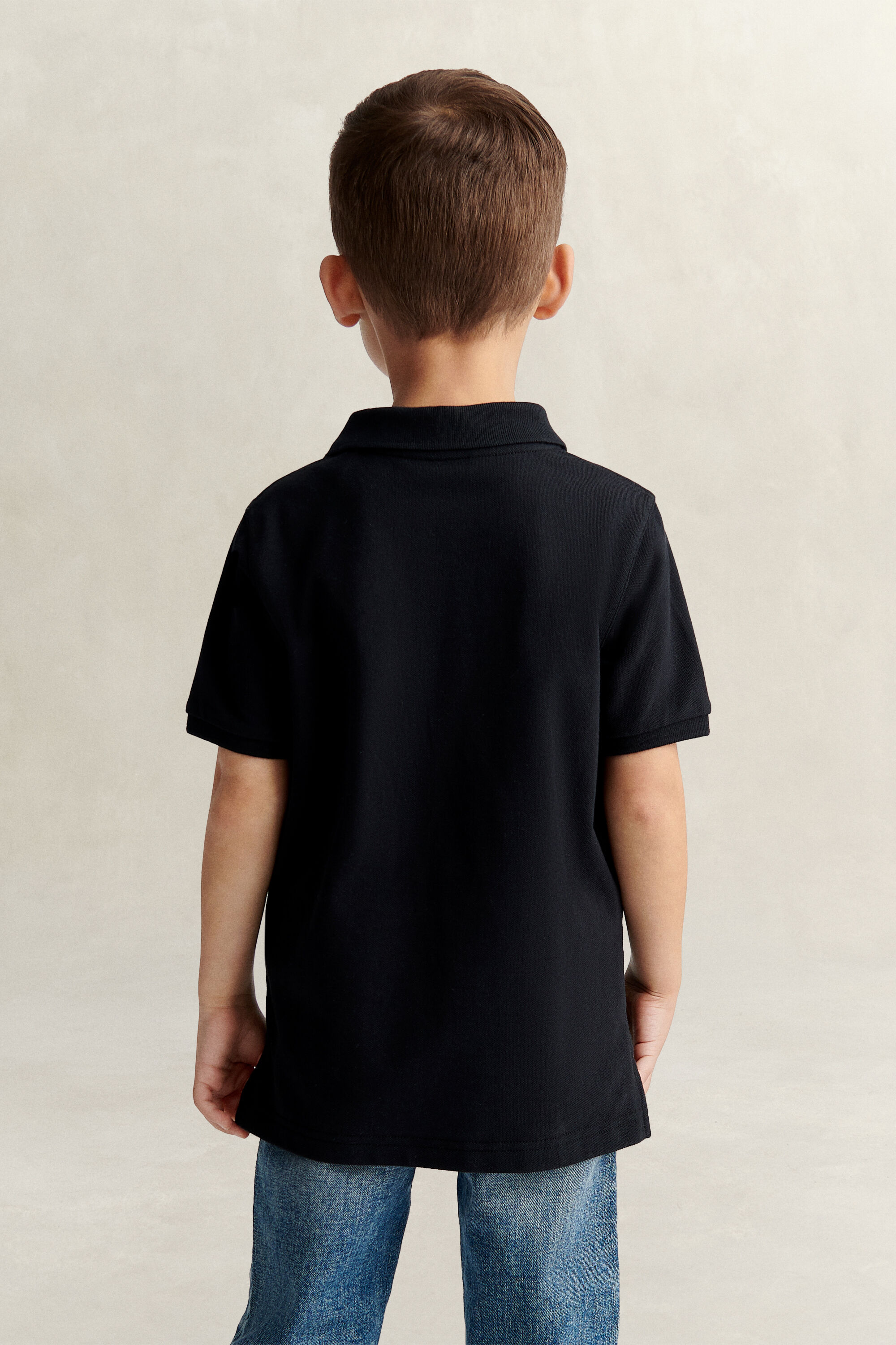 Kids Shield piqué poloskjorte