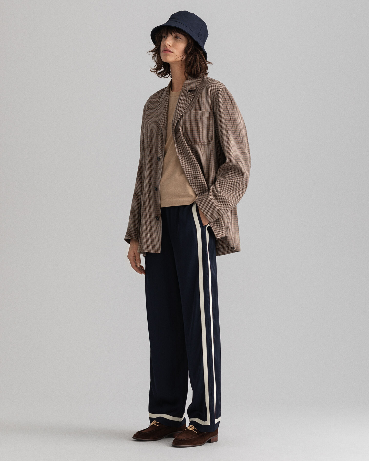 Pull-On-bukser i satin