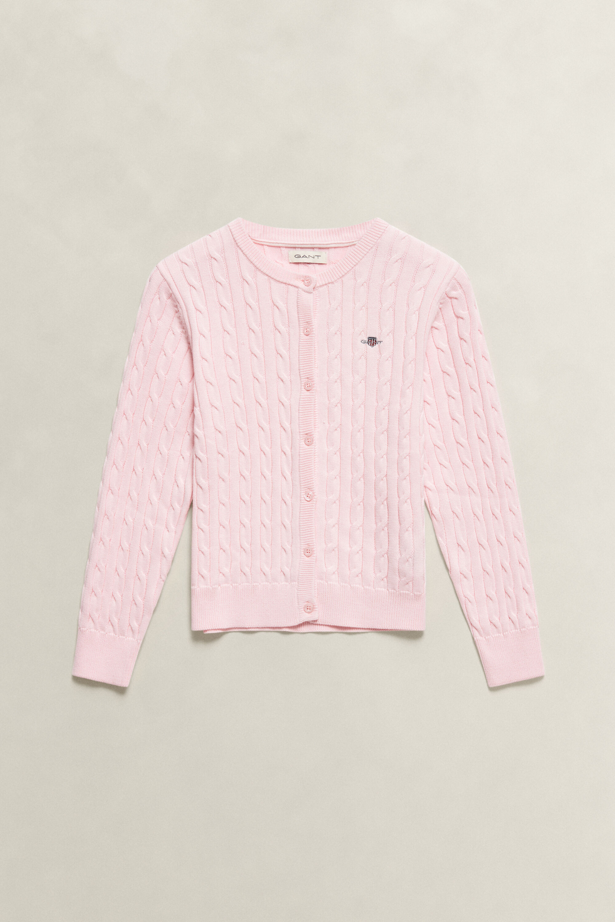 Teen Girls cardigan med kabelstrik
