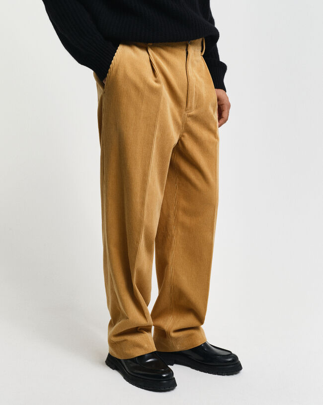 Bukser af jernbanefløjl