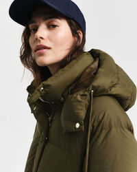 Dunfrakke i fuld længde