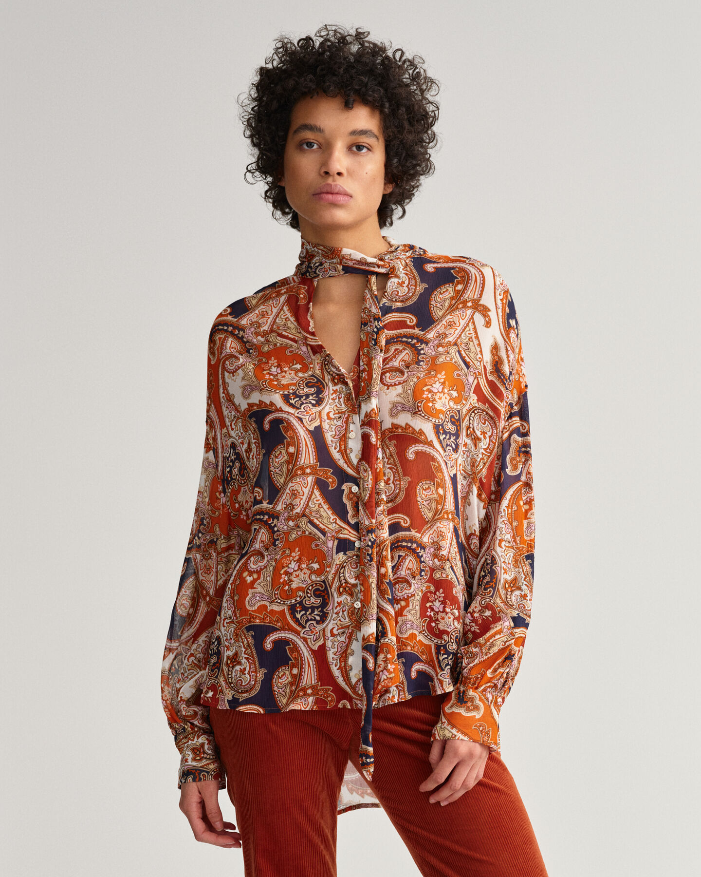 Paisley sl&oslash;jfebluse