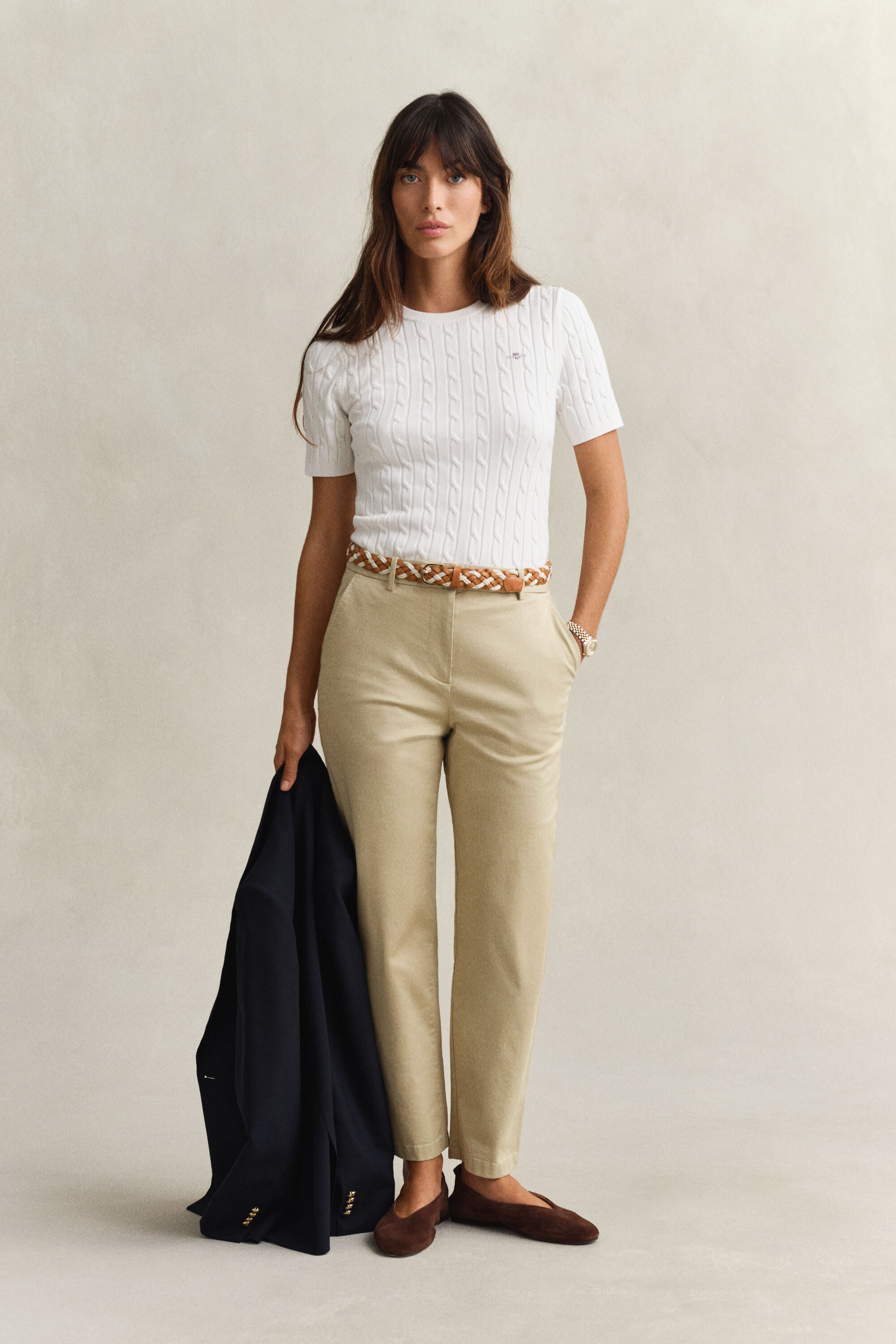 Slim fit chinobukser