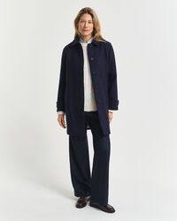 Bilfrakke af uldblanding