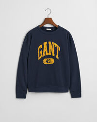 Teens sweatshirt med GANT 49 Arch-tryk
