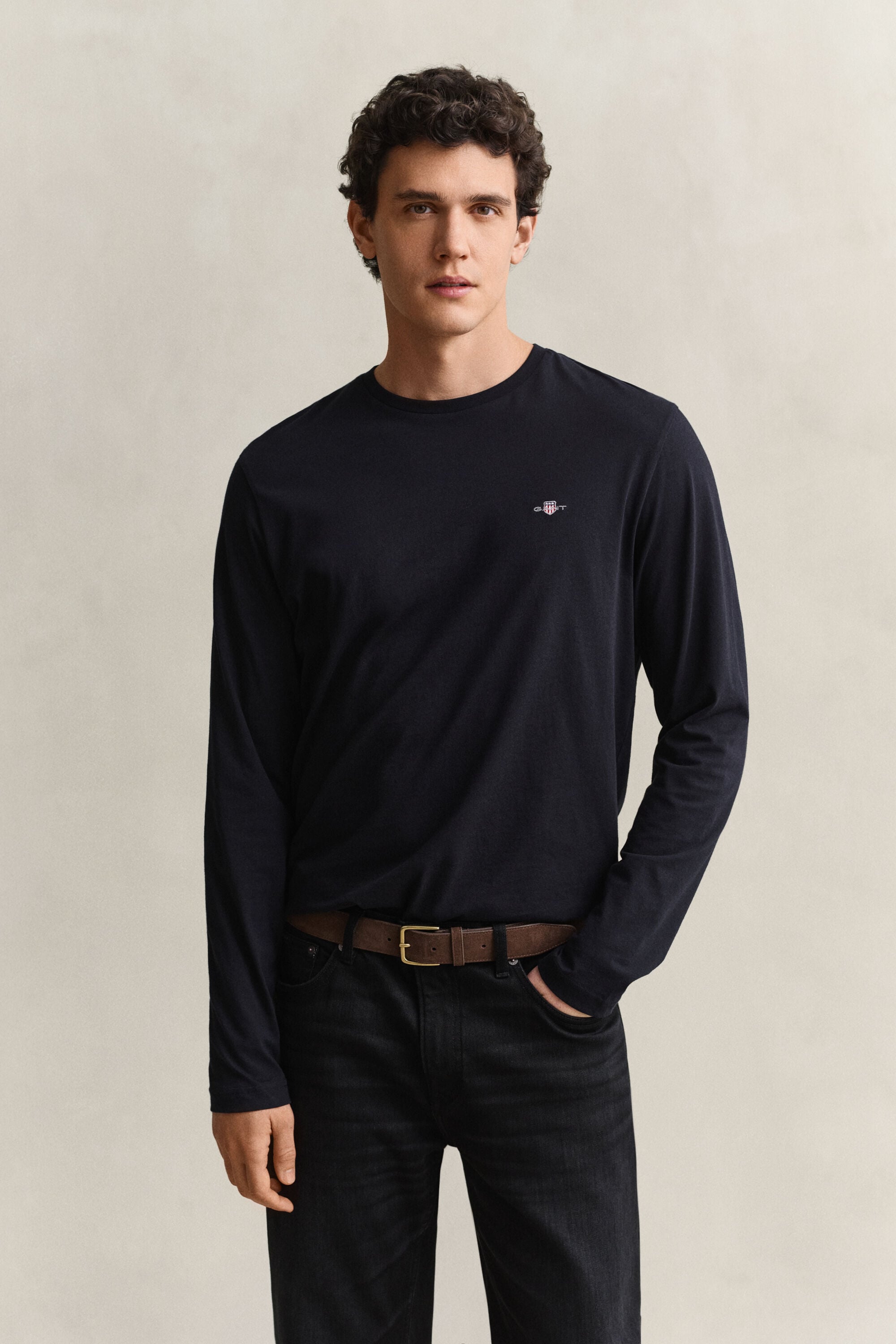 Shield T-shirt med lange ærmer