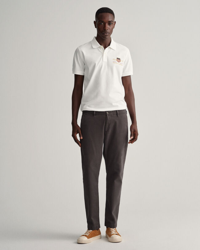 Hallden Slim fit Comfort Super chinobukser