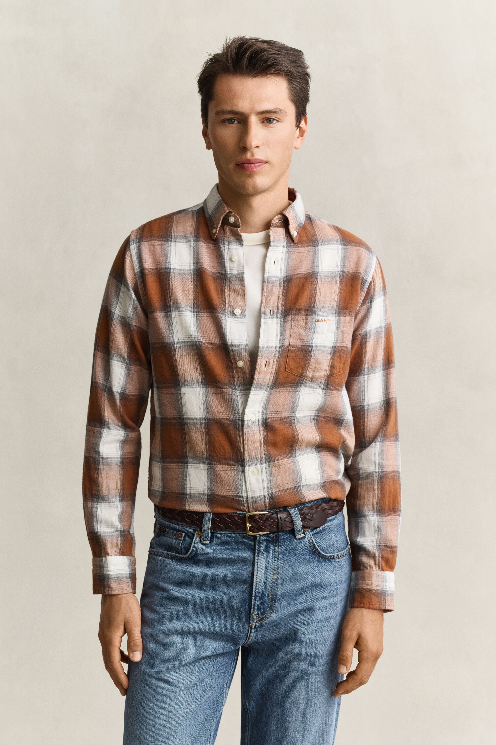 Ternet Windblown flannelskjorte
