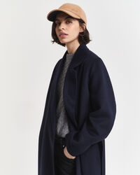 Skinnende Melton cap