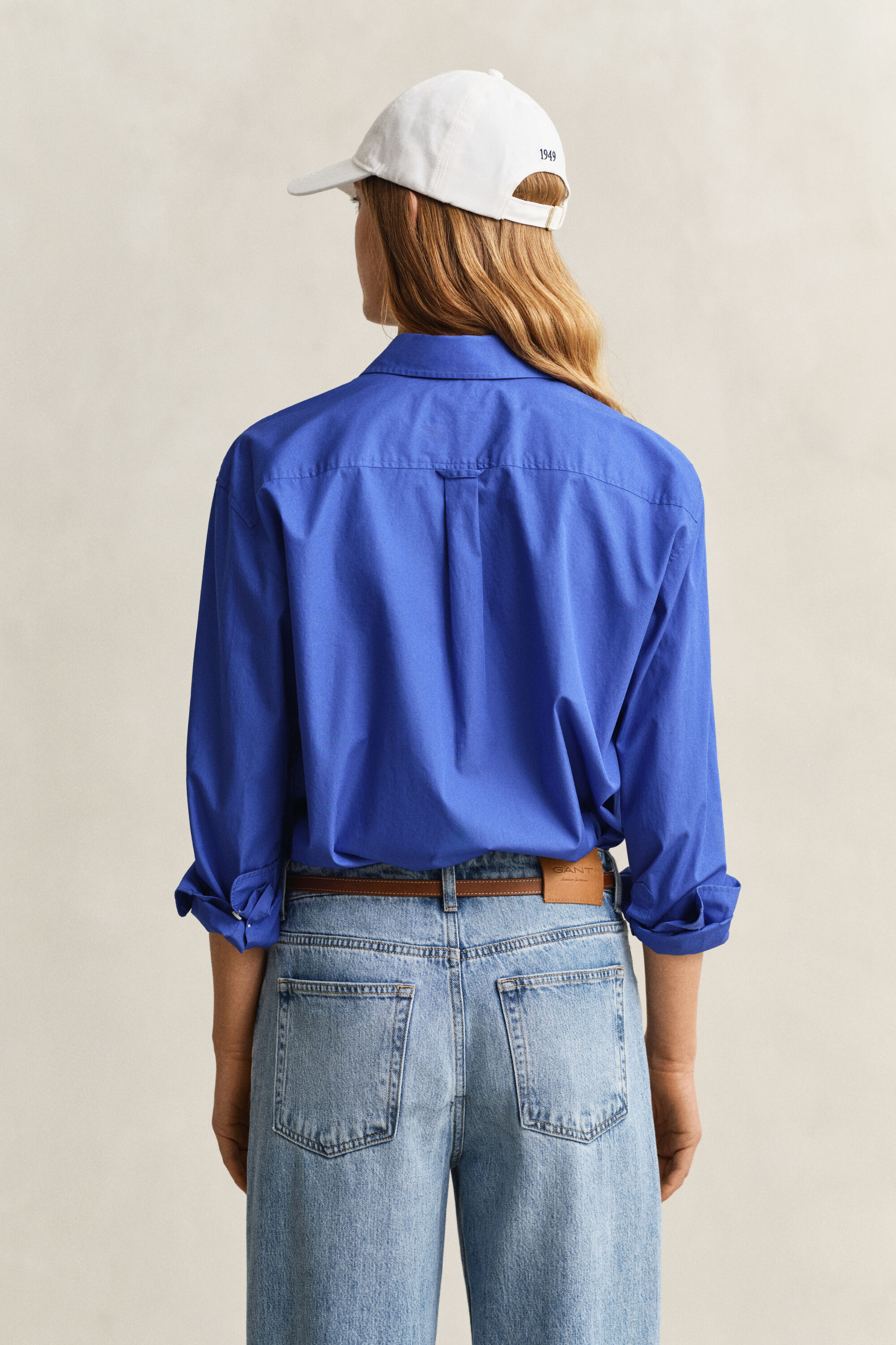 Relaxed Fit klassisk poplin-skjorte