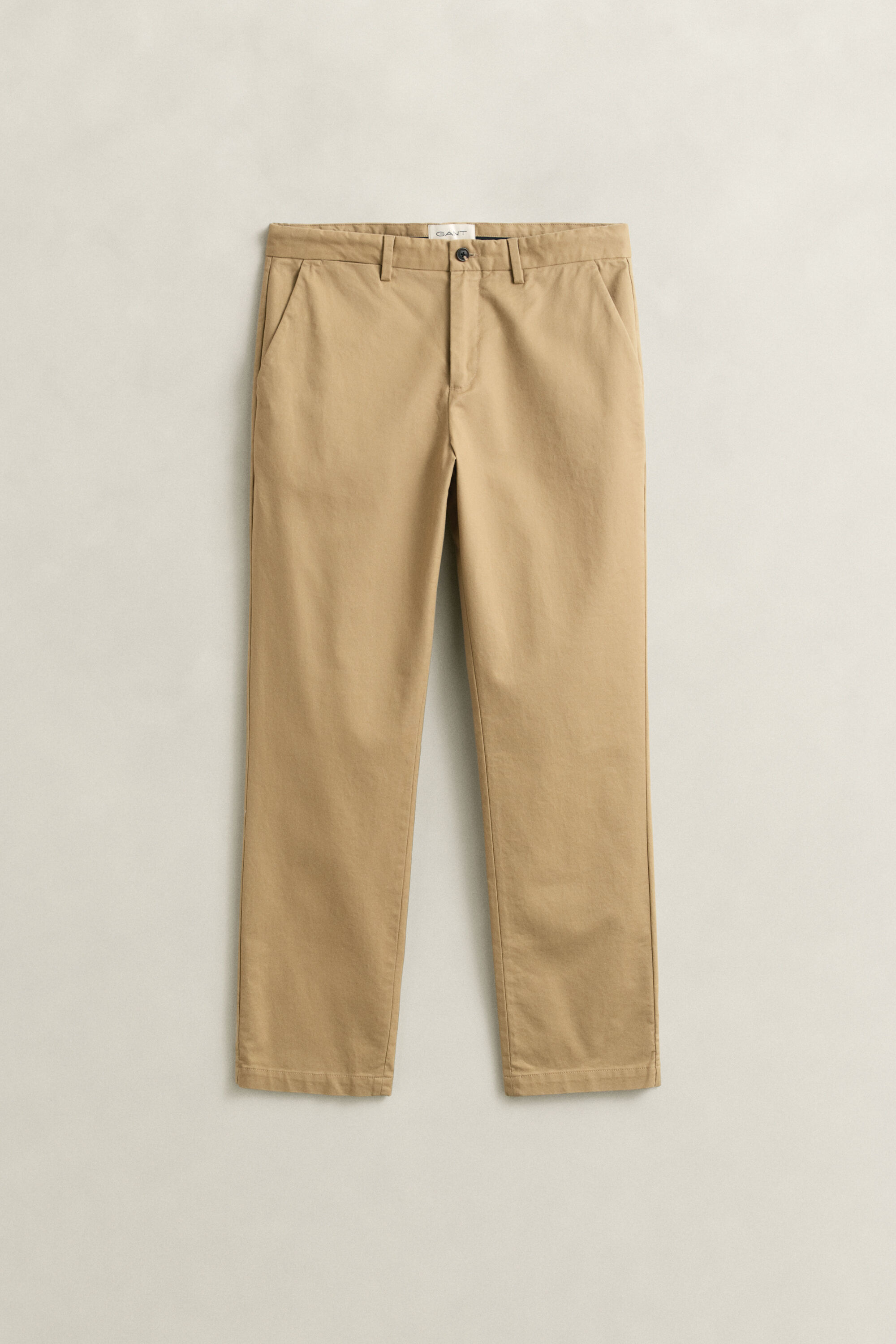 Regular fit smarte chinobukser