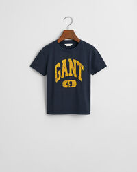 Kids T-shirt med GANT 49 Arch-tryk