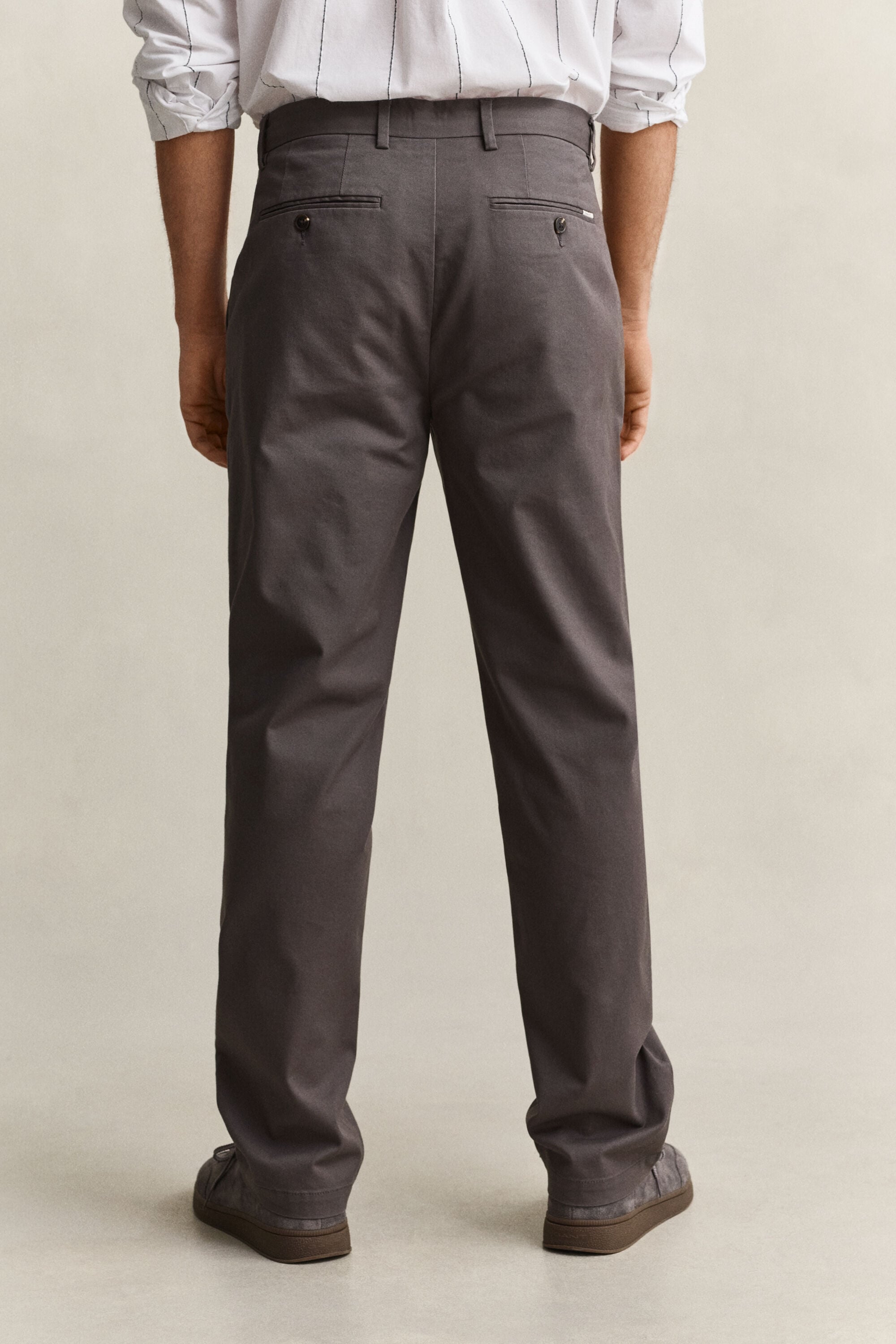 Regular fit smarte chinobukser