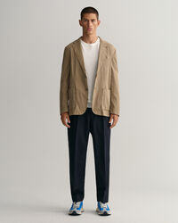 Jakkesæt-blazer af bomuld