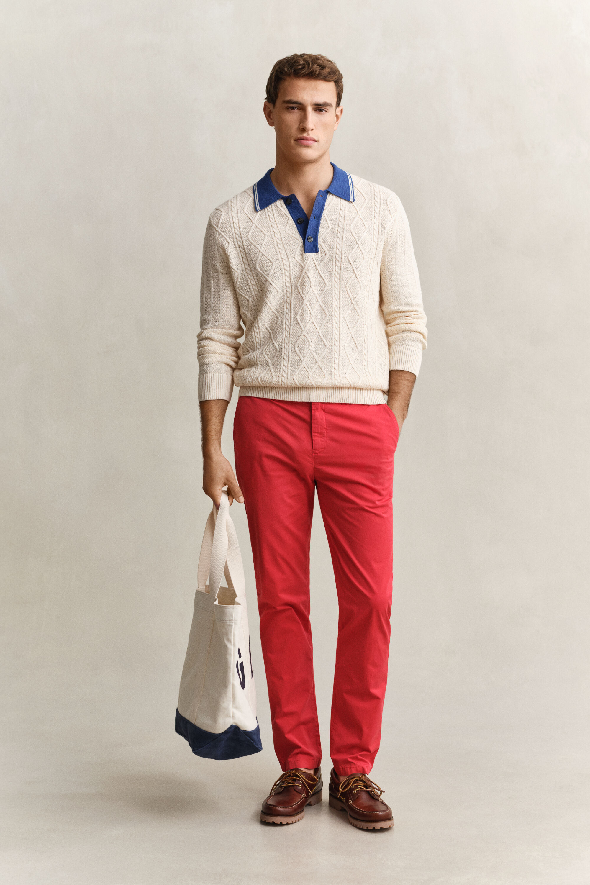 Sunfaded chinobukser