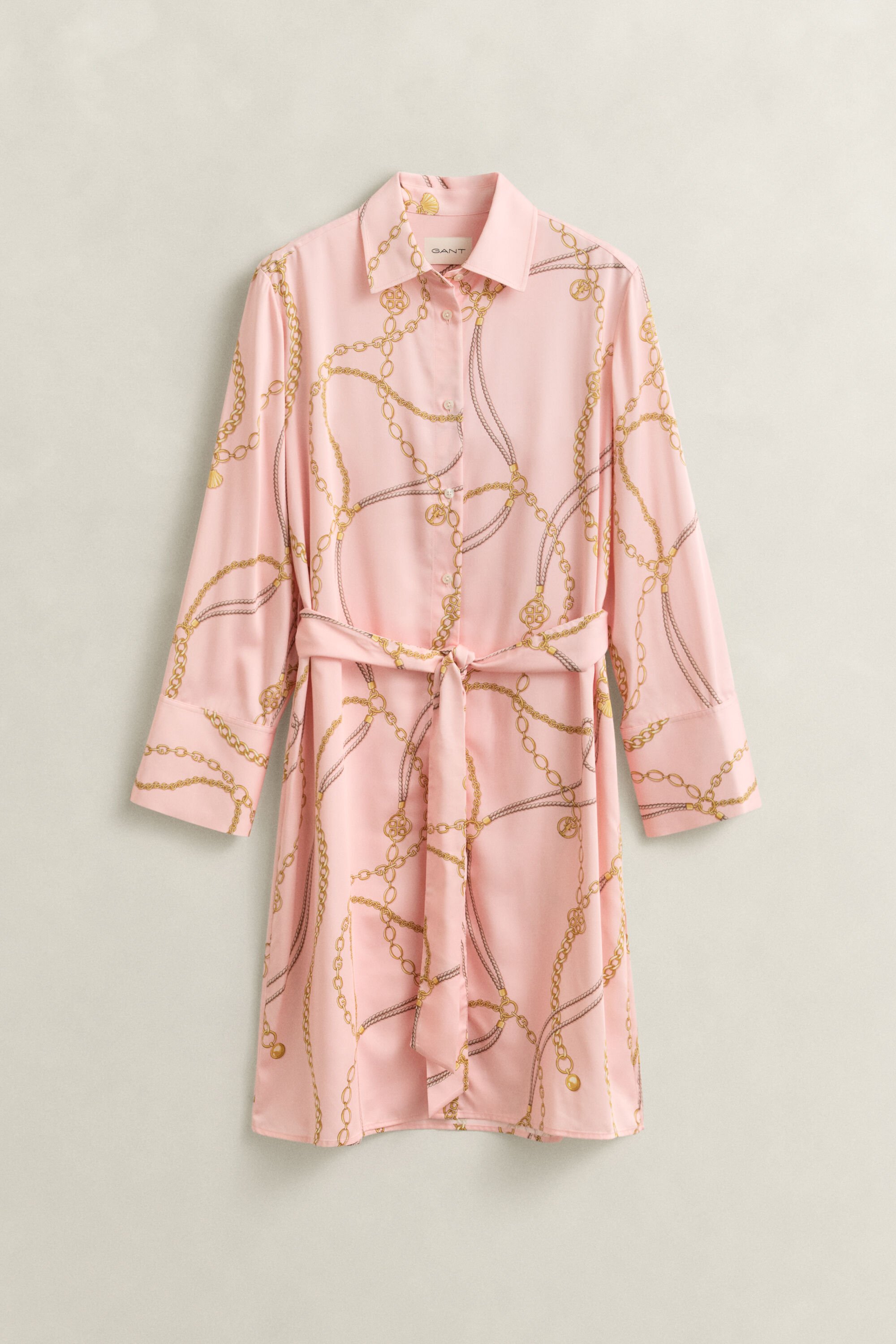 Skjortekjole med bælte