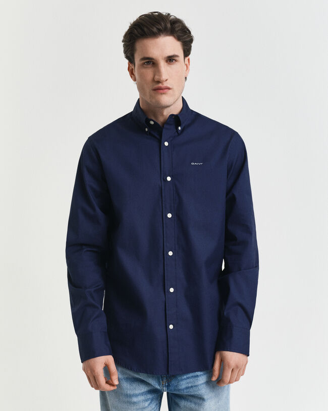 Regular fit pinpoint Oxford-skjorte