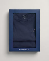 Pyjamass&aelig;t med T-shirt i gave&aelig;ske