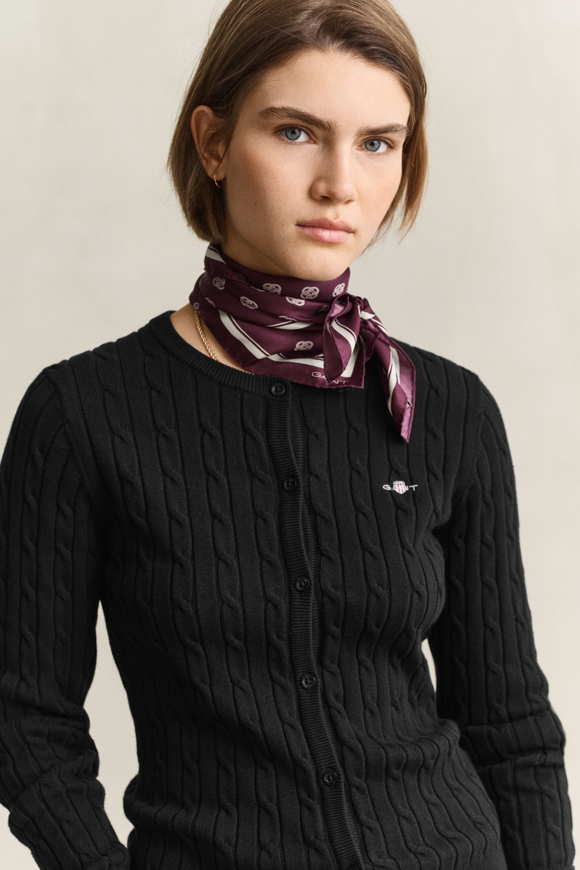 Kabelstrikket cardigan