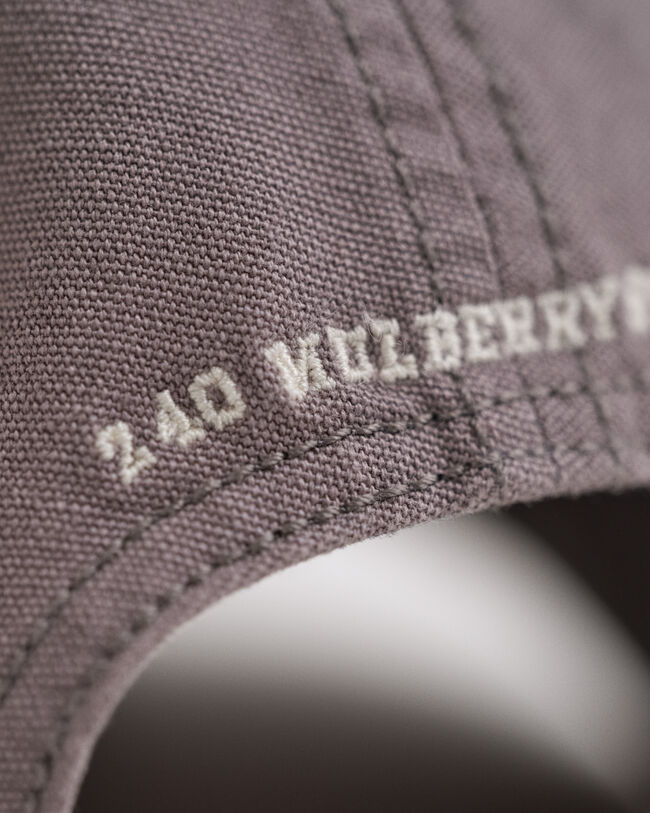 Cap i vasket lærred