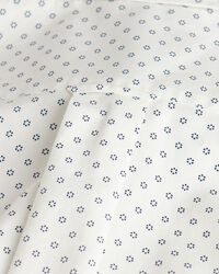 Regular fit skjorte med mikro-tryk