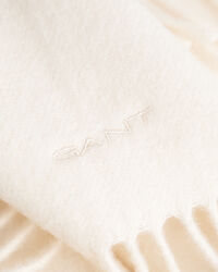 Vævet uldhalstørklæde