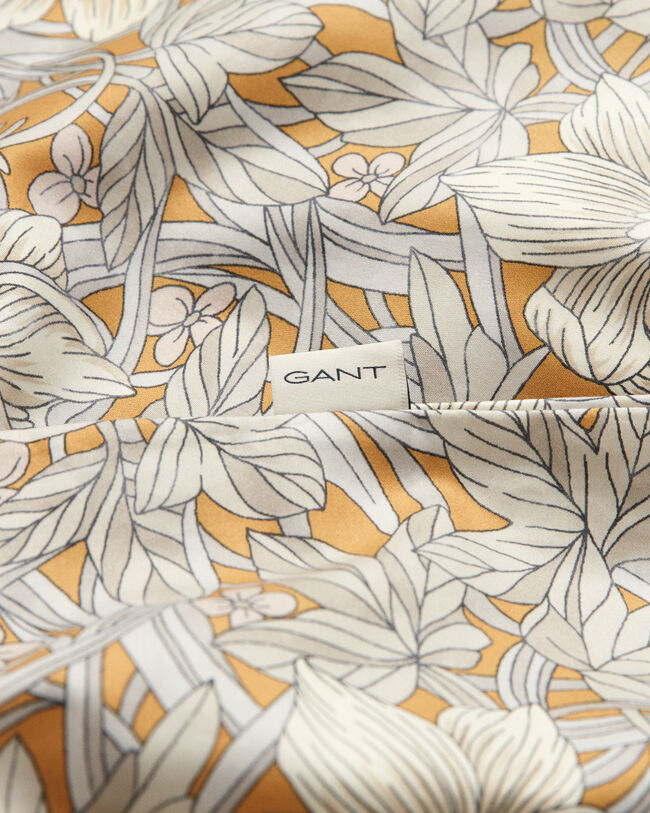 Dobbelt dynebetr&aelig;k med blomsterm&oslash;nster