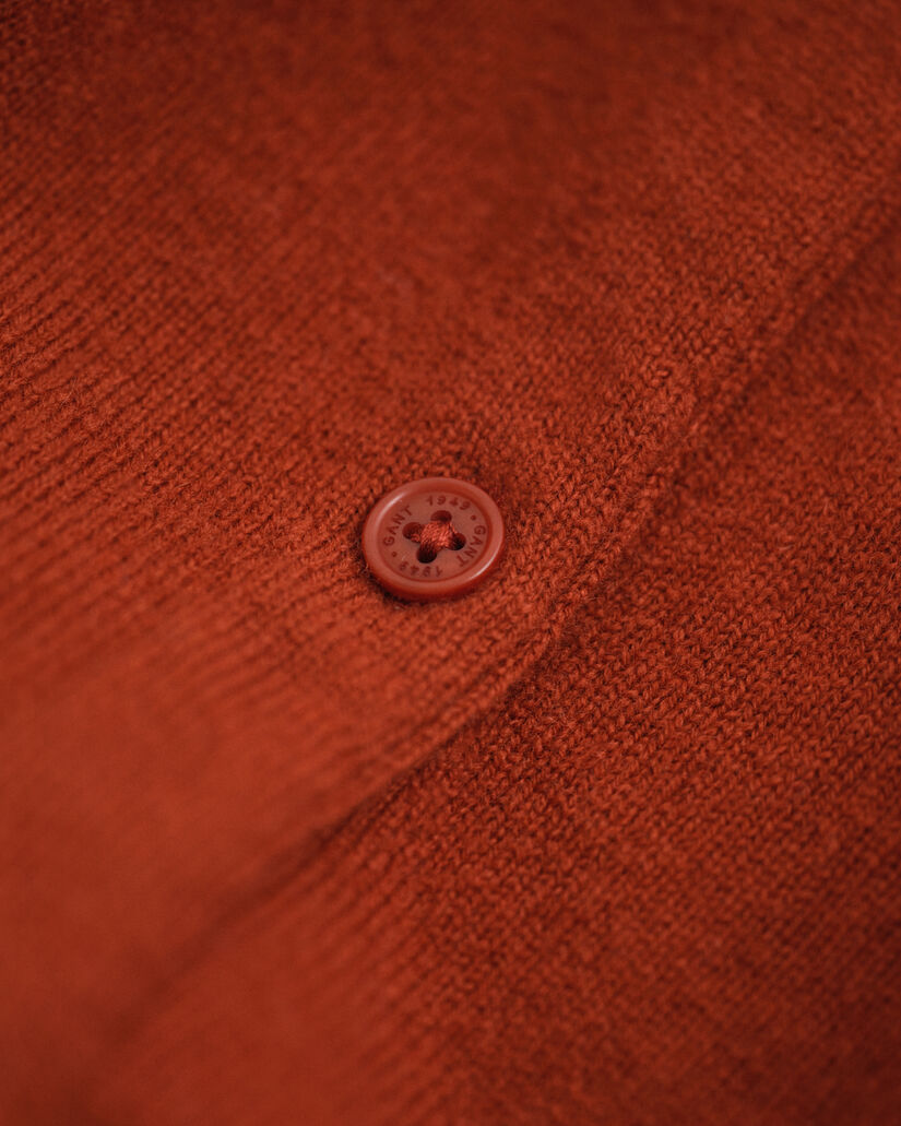 Cardigan af ekstra fin lammeuld