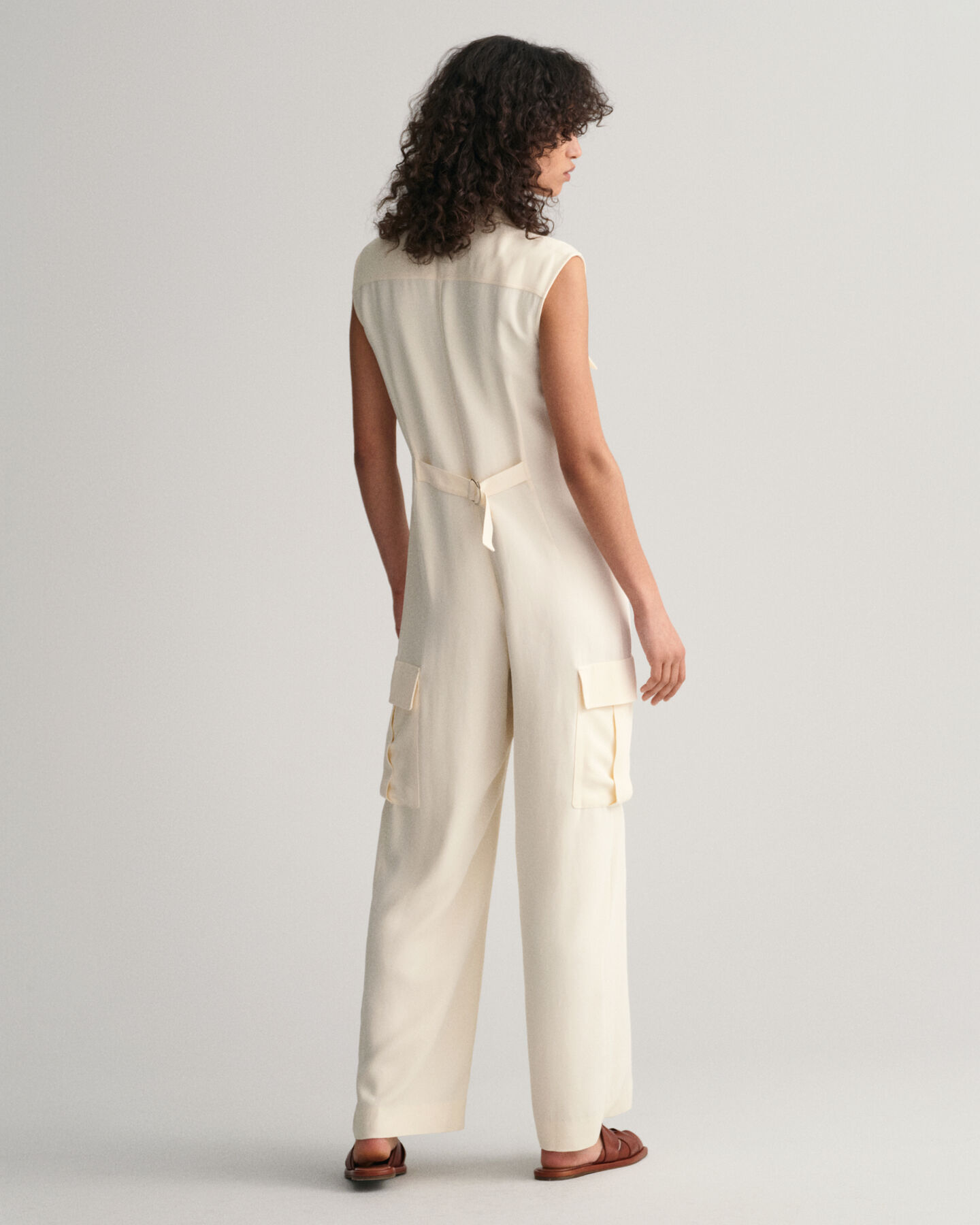 Jumpsuit med cargolommer