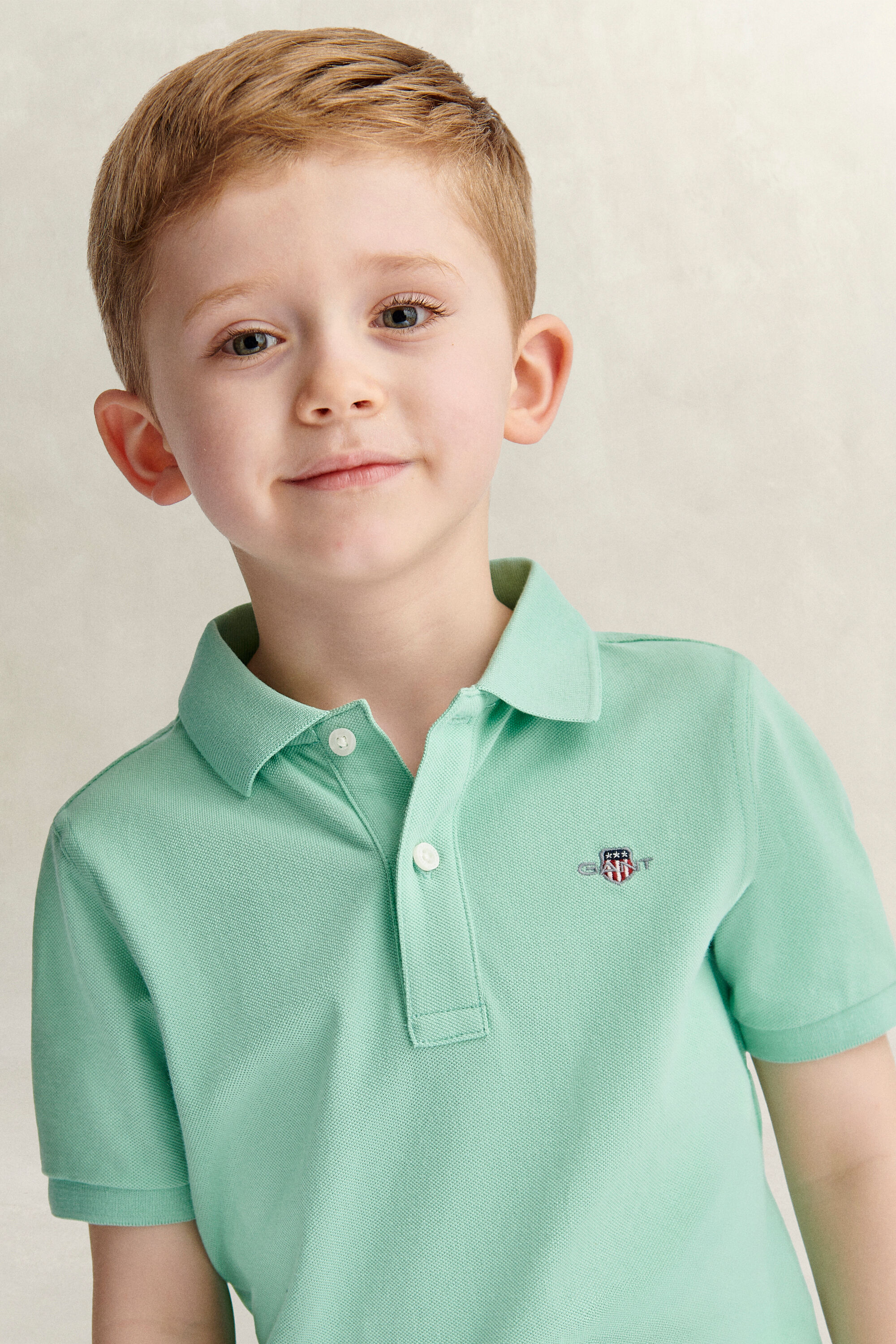 Kids Shield piqué poloskjorte