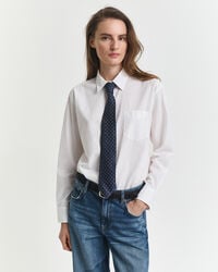 Relaxed Fit klassisk poplin-skjorte