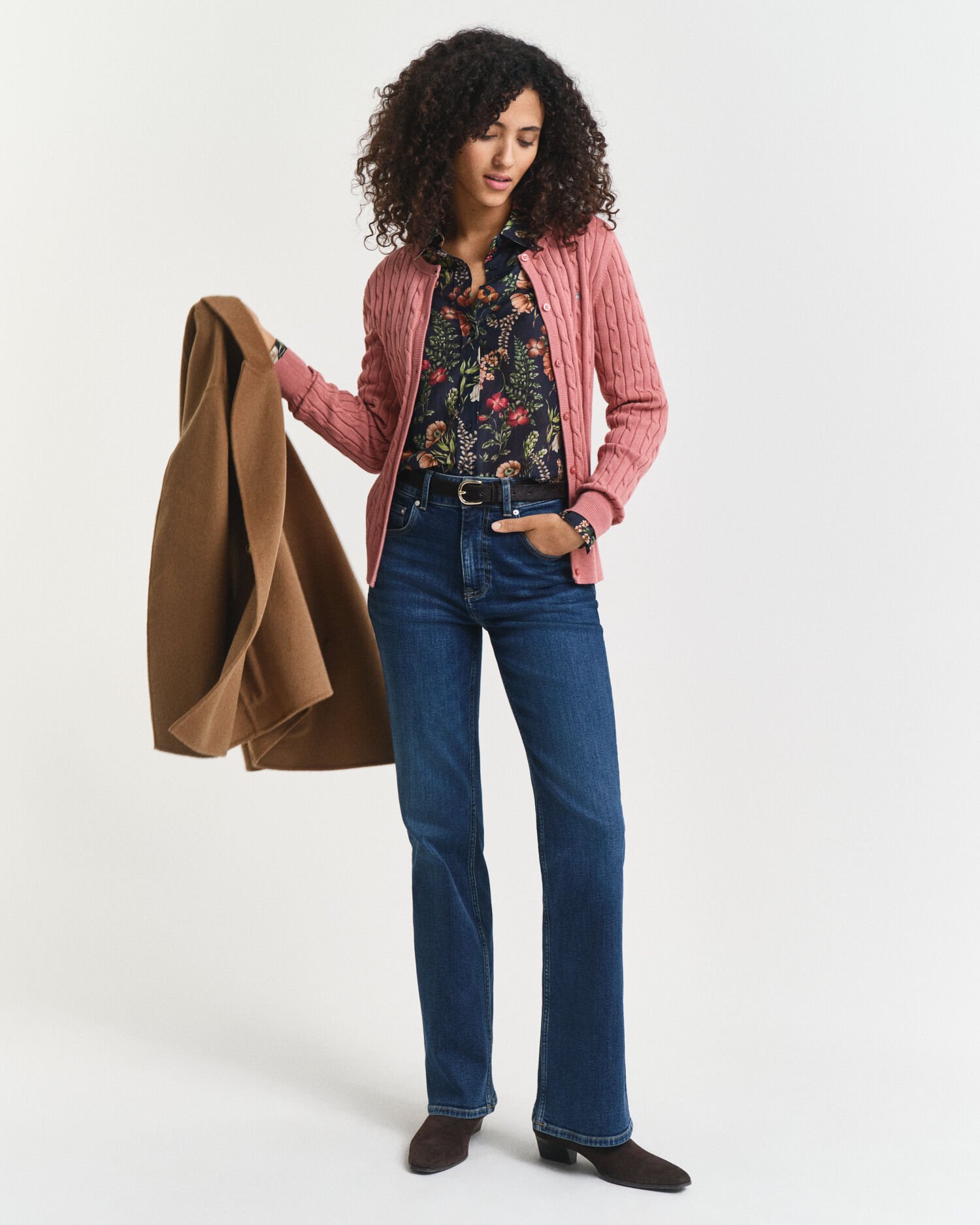 Kabelstrikket cardigan