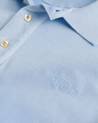 Spray-Dyed piqu&eacute; poloskjorte