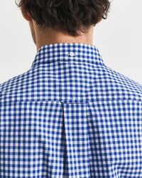 Regular fit klassisk gingham poplin-skjorte