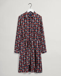 Pure Prep skjortekjole med Knot-tryk