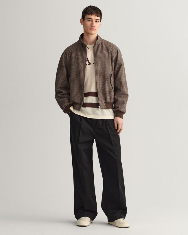 Ternet Harrington jakke af uld