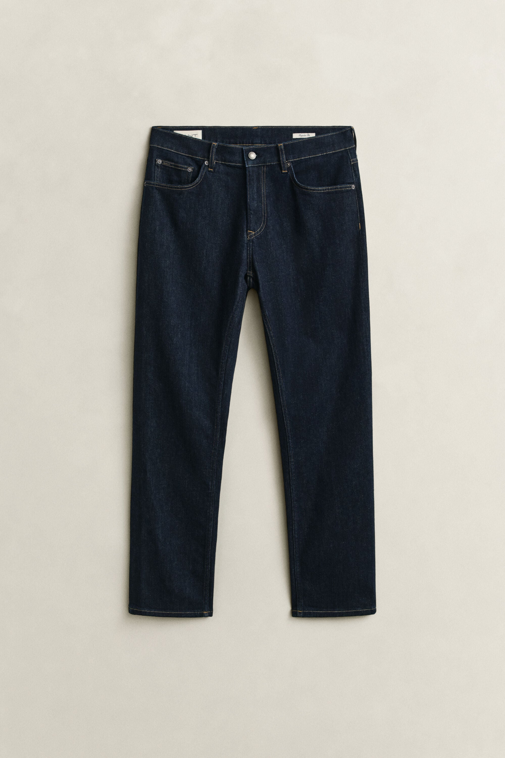 Regular fit jeans i let vask