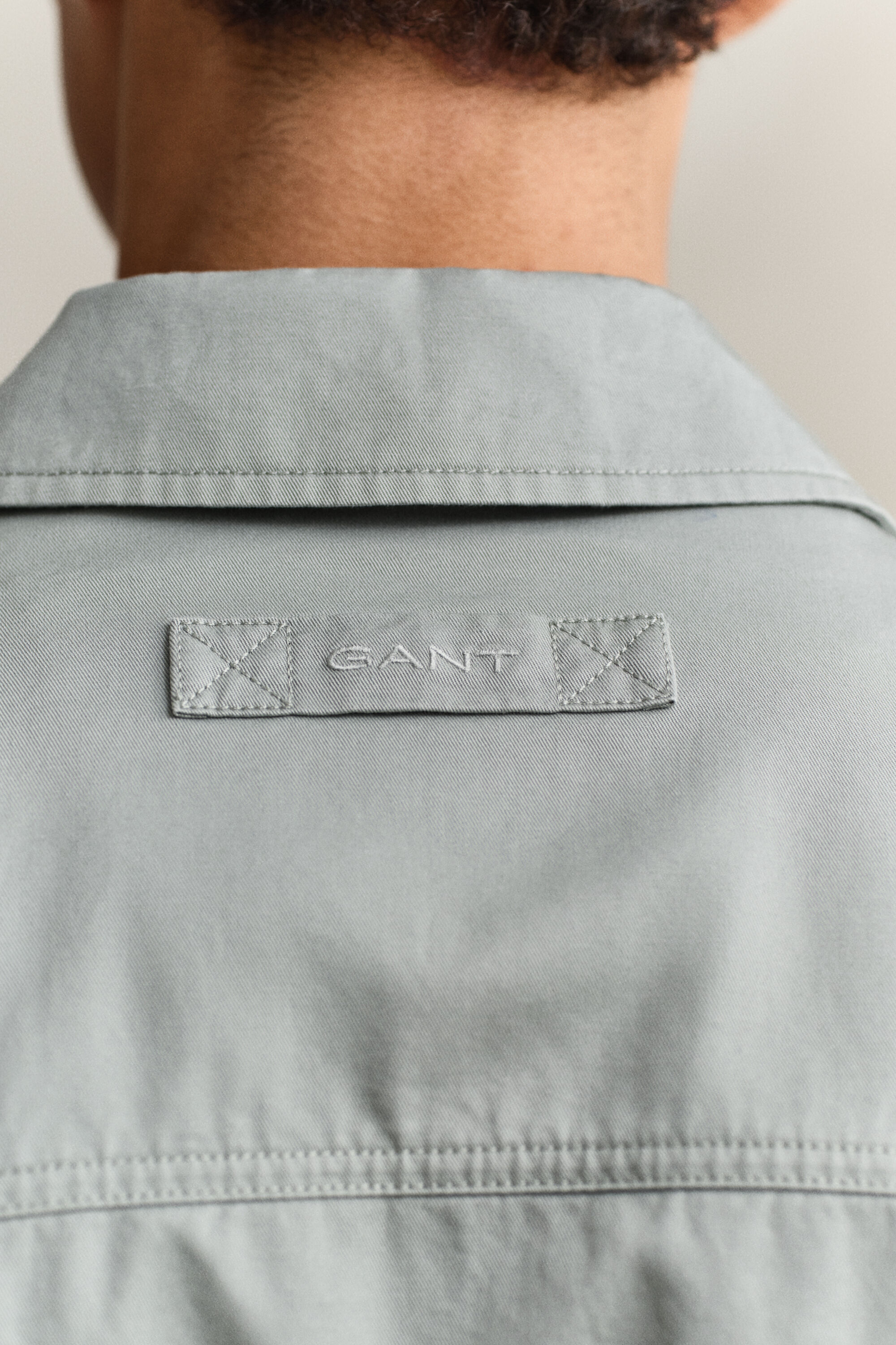 Windcheater jakke i bomuld