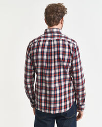 Regular fit ternet Windblown flannelskjorte