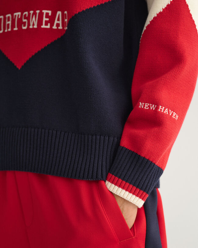 Crest Shield sweater med crewneck