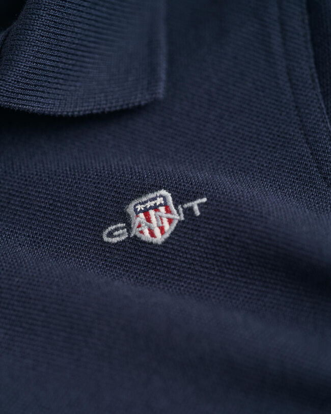 Kids Shield piqué poloskjorte