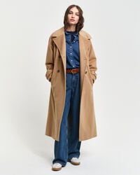 Trenchcoat i uld